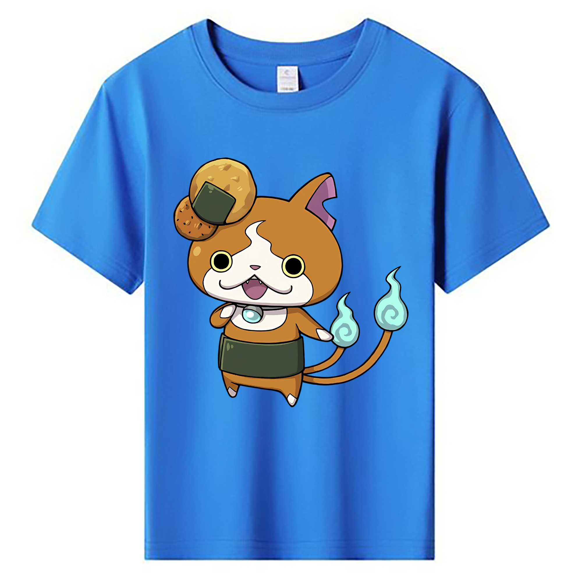 （画像用） 妖怪ウォッチ Yo-kai Watch 綿100％キッズTシャツ（フロントプリント）